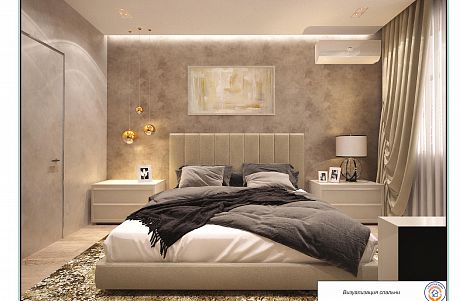 Дизайн-проект интерьера 2-х комнатной квартиры по ул. Дальняя